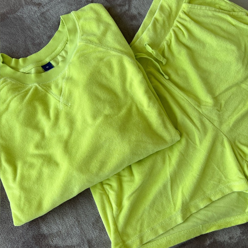 Old Navy - Terry Cloth Matching Set - L & XL